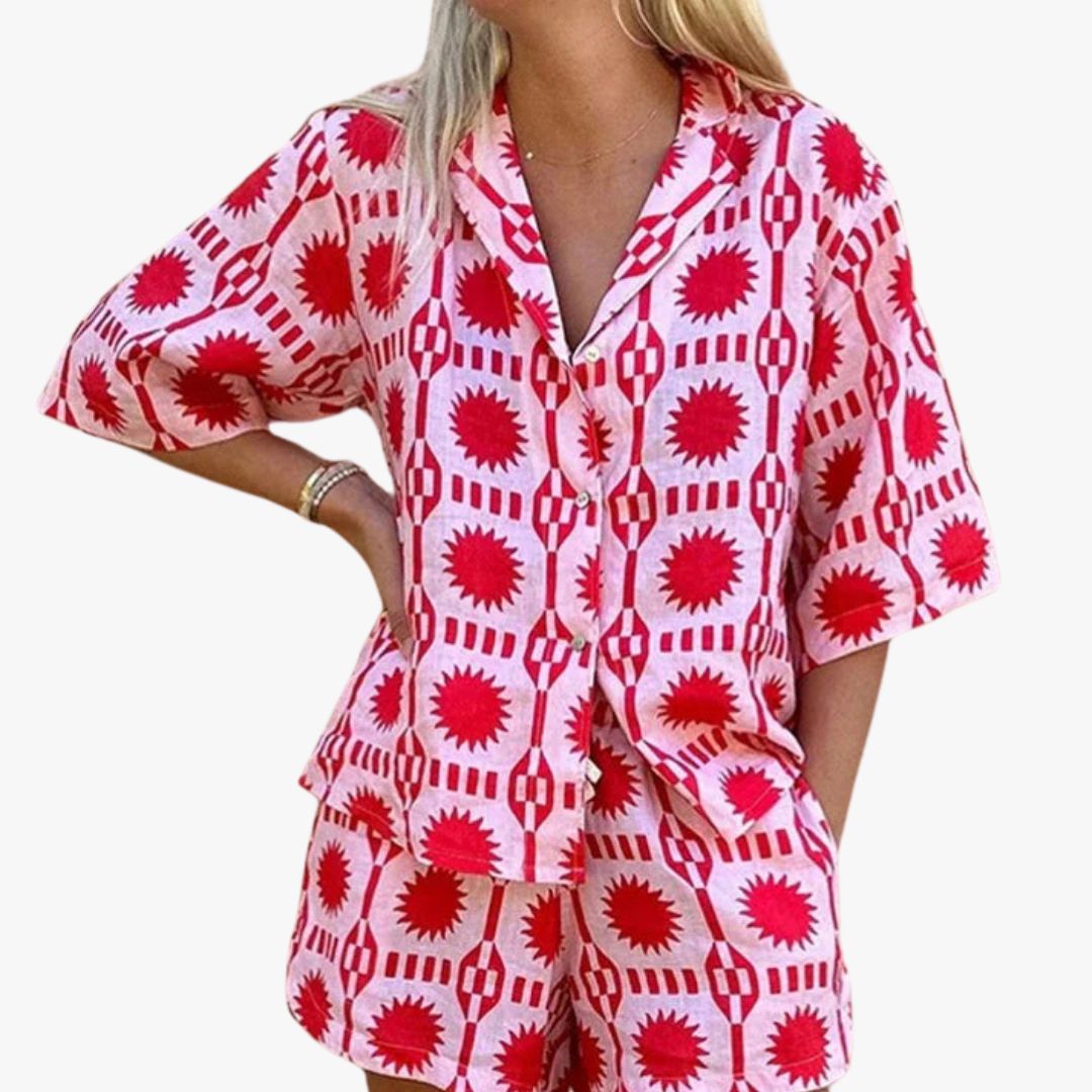 Jace & Rose | Loose Summer Two-Piece Set for Women