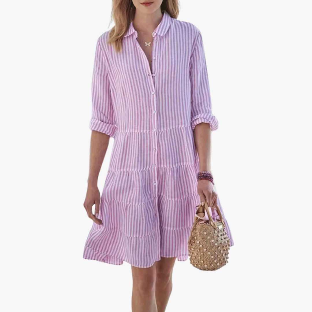 Jace & Rose Modern Flowy Midi Dress for Women