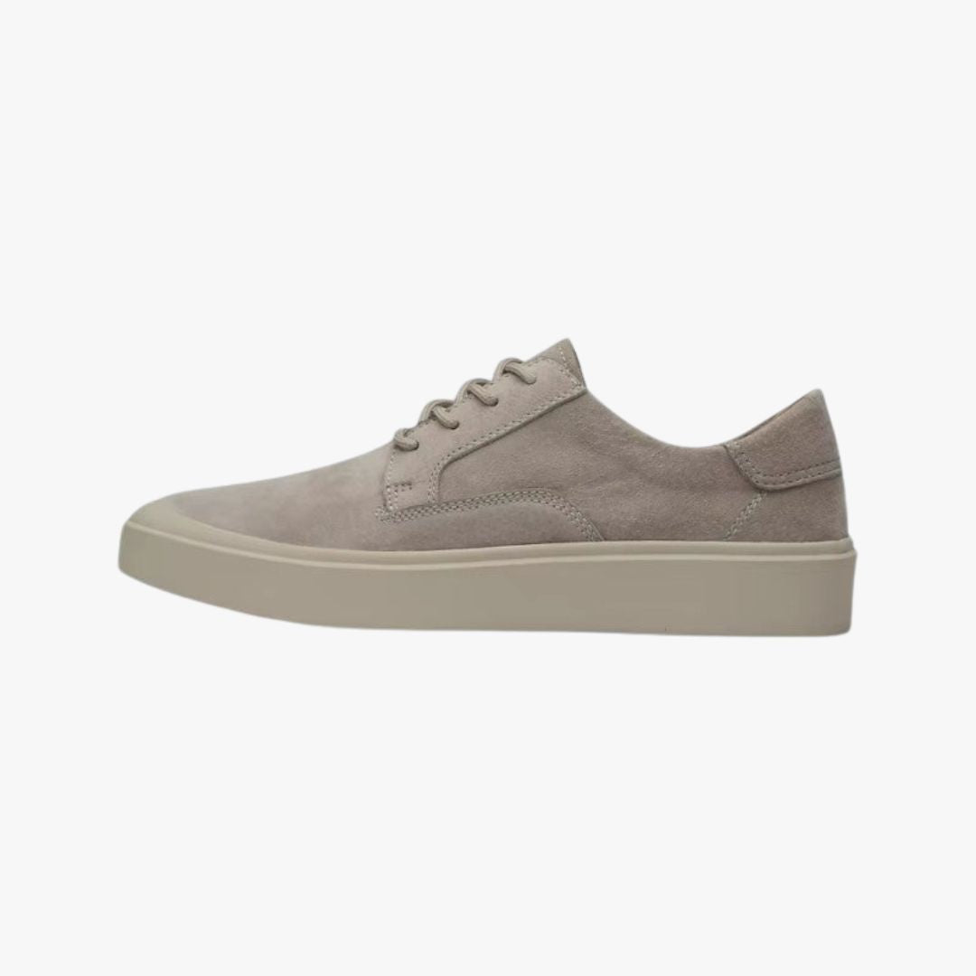 Jace & Rose | Sand Leather Suede Height Shoes – Formal Business Sneakers
