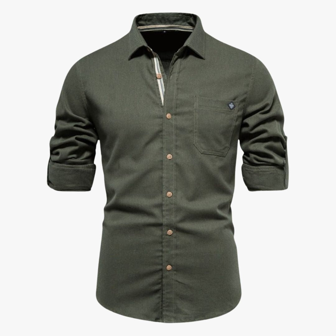 Jace & Rose | Slim Fit Button-Down Shirt for Men