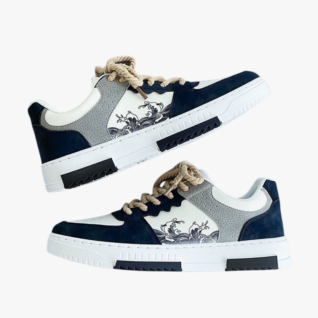 Jace & Rose Stylish Anti-slip Lace-up Sneakers for Men