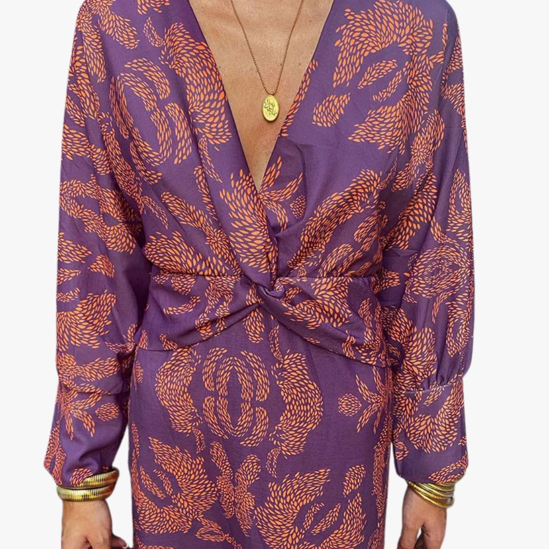 Jace & Rose | Sustainable All-Season Breathable Fabric Maxi Dress for Women