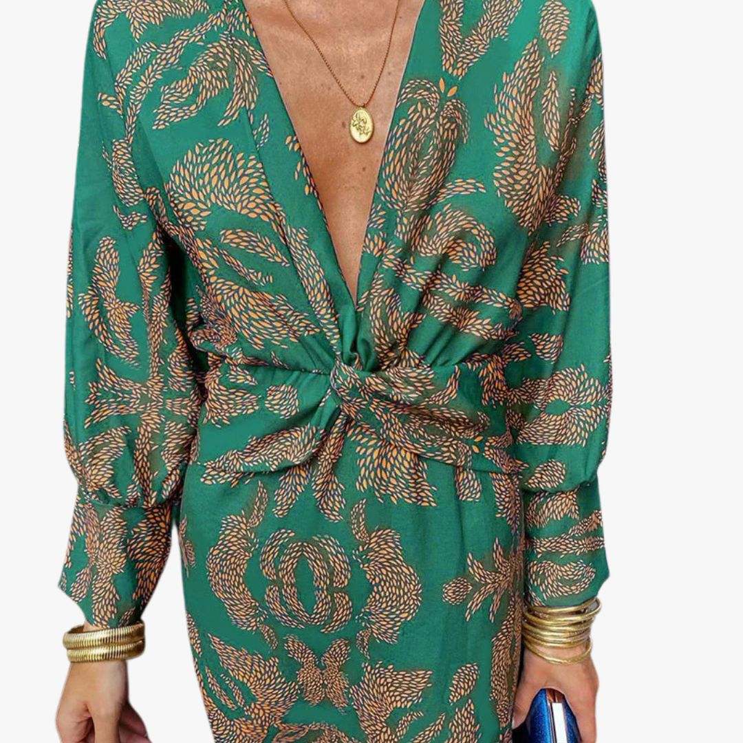 Jace & Rose | Sustainable All-Season Breathable Fabric Maxi Dress for Women