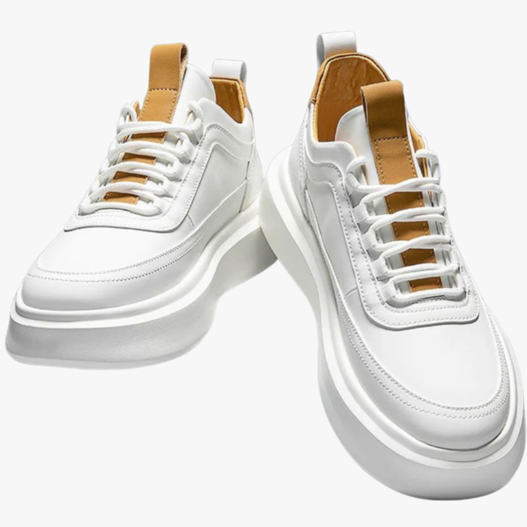Jace & Rose White Summer Sneakers for men