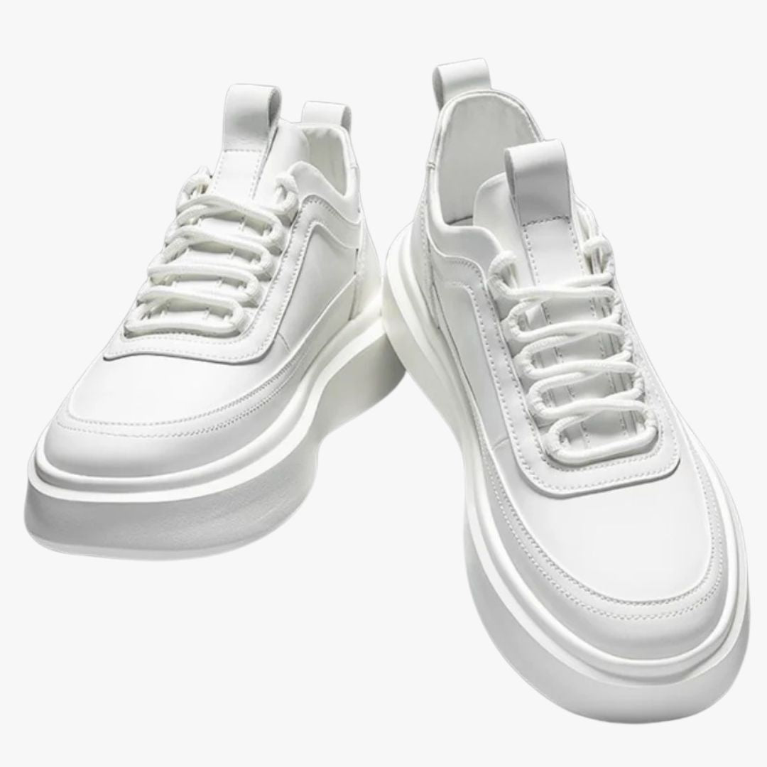 Jace & Rose White Summer Sneakers for men