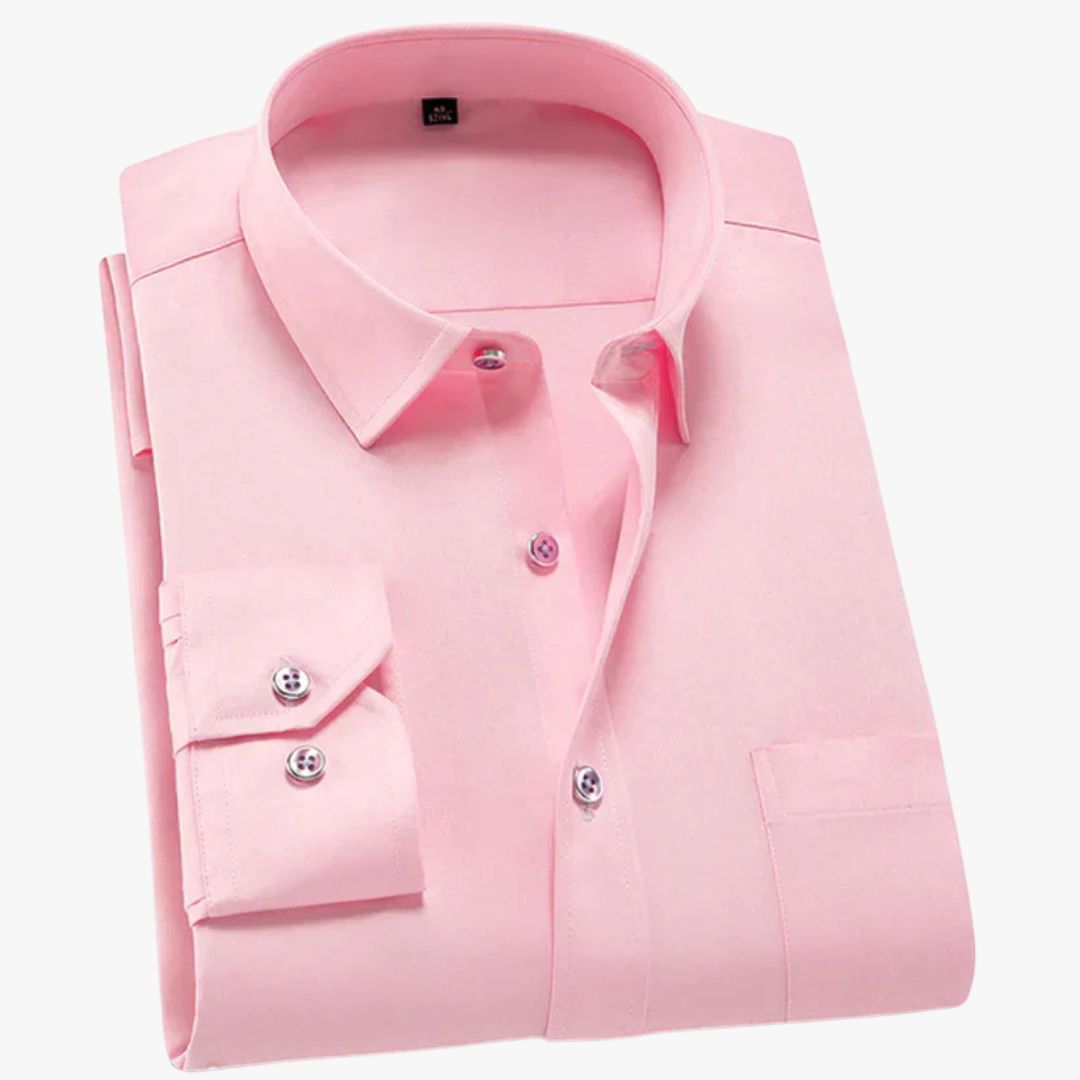 Jace & Rose Wrinkle-Free Stretch Comfort Shirt for Men