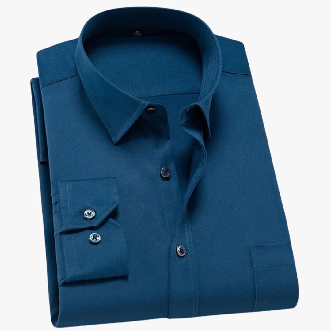 Jace & Rose Wrinkle-Free Stretch Comfort Shirt for Men
