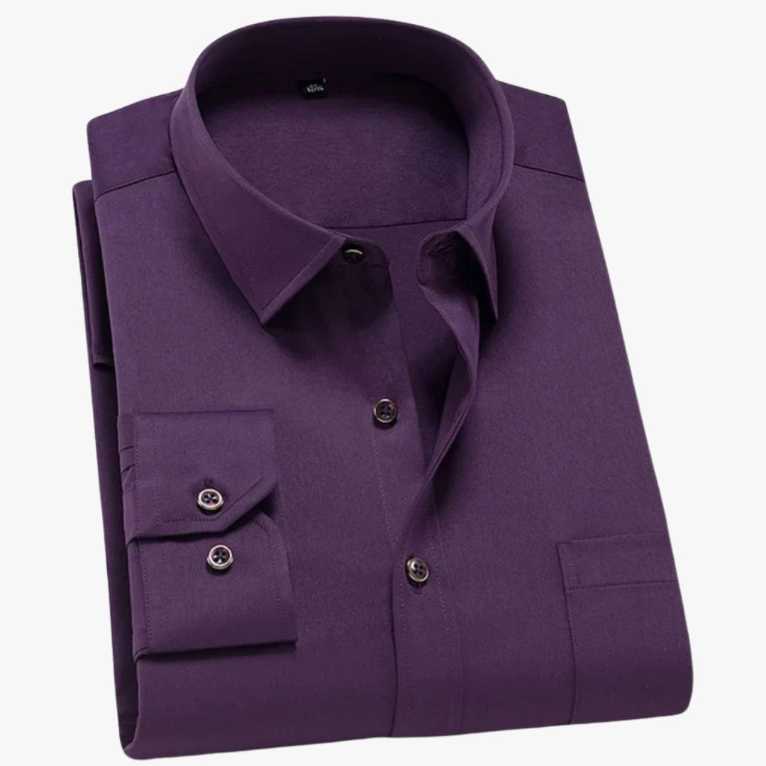 Jace & Rose Wrinkle-Free Stretch Comfort Shirt for Men