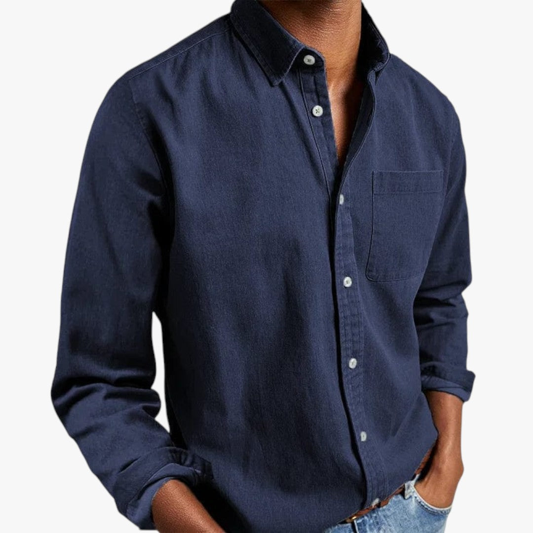 Jace & Rose Casual Linnen Elegant Shirt for Men