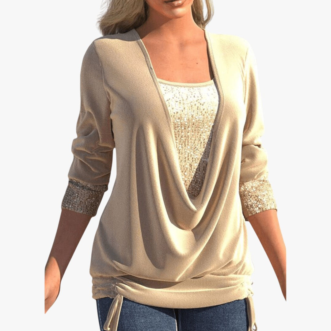Jace & Rose Loose Chic Light cotton Sweatshirt for Women