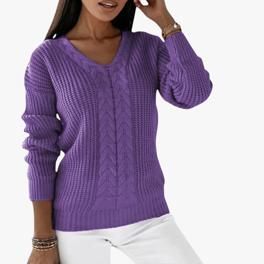 Jace & Rose Scandinavian Knitted Sweater for Women