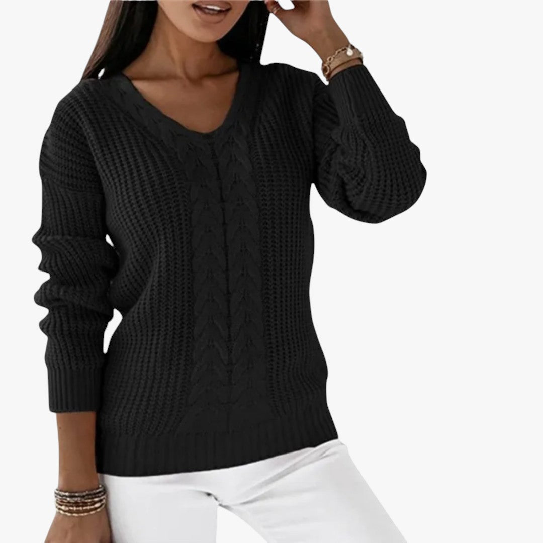 Jace & Rose Scandinavian Knitted Sweater for Women