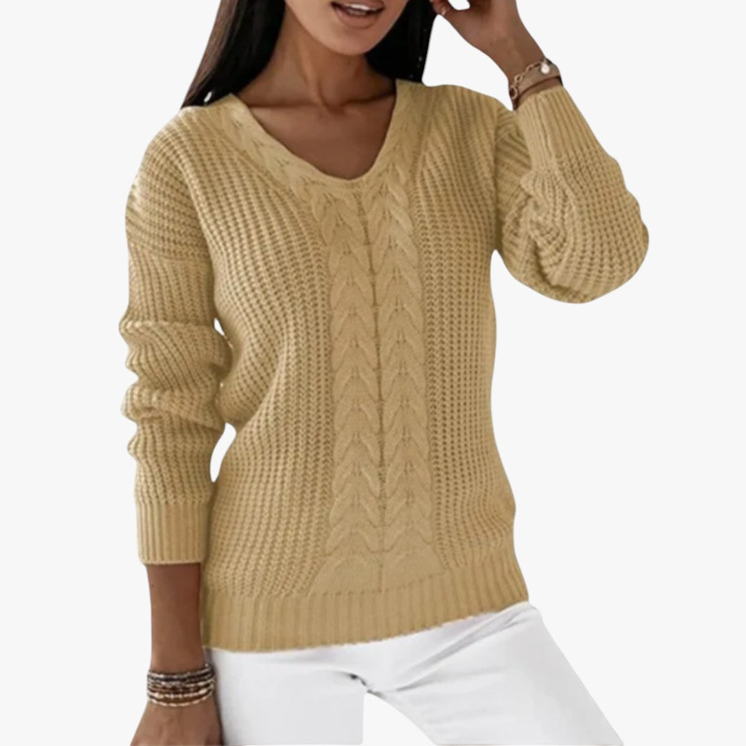 Jace & Rose Scandinavian Knitted Sweater for Women