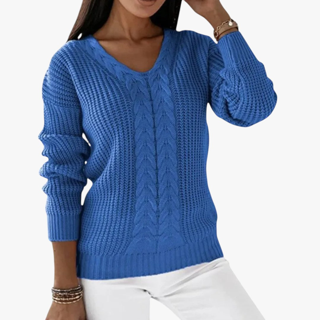 Jace & Rose Scandinavian Knitted Sweater for Women