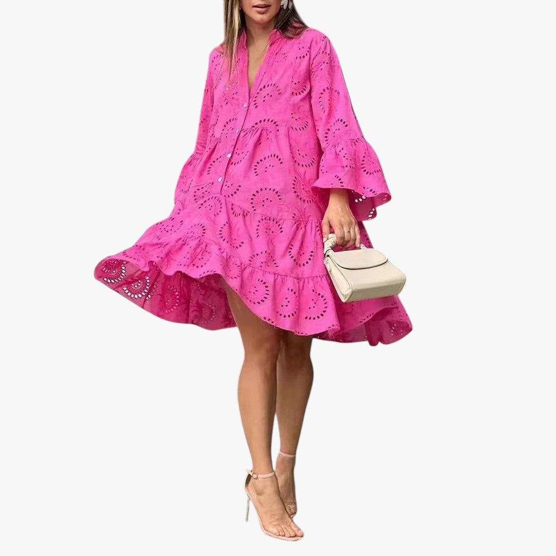 Jace & Rose Summer Midi Dress Timeless Style for Women